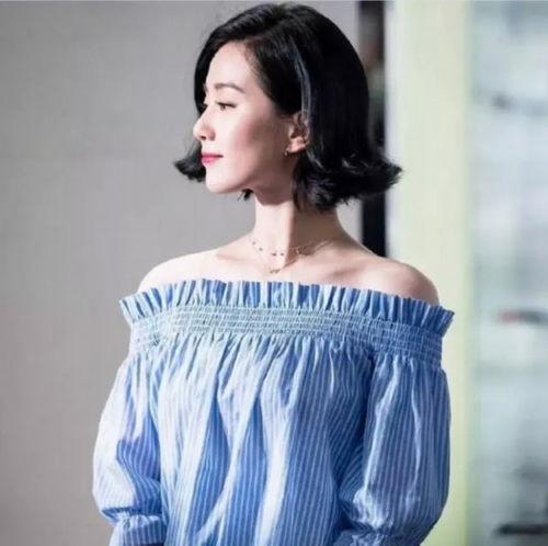 女明星齐肩短发,齐肩发型下的女明星风采