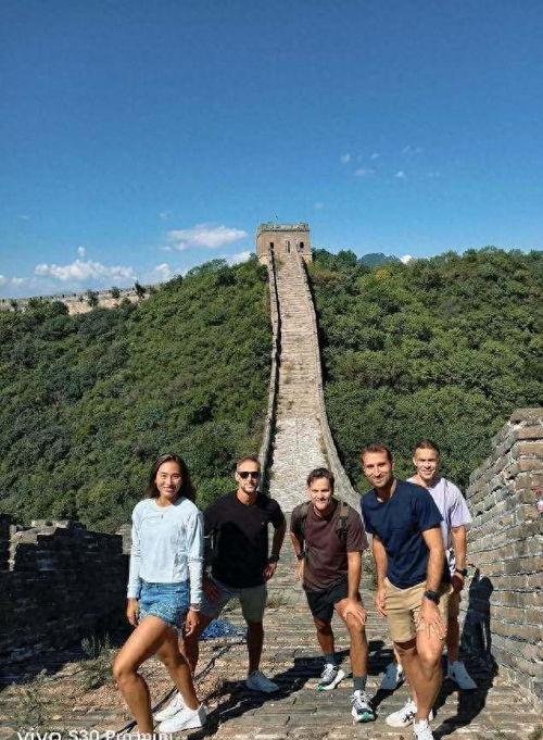 明星在长城,明星璀璨瞬间